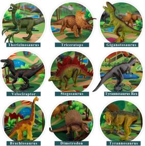 img 3 attached to 🦖 SNAEN Dinosaur Realistic Activity: An Effective and Educational Toy
