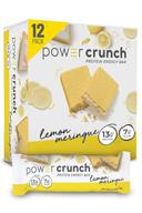 плитки белковых протеинов power crunch с лимонным меренгом - вкусные белковые закуски, 1,4 унции (12 штук) логотип