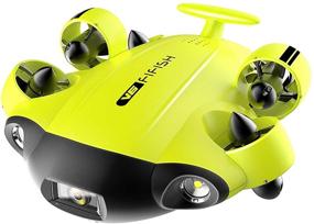 img 4 attached to 🌊 QYSEA FIFISH V6 Underwater ROV with Omnidirectional Movement, 4K UHD Camera, VR Headset Control, LED, 360° View, Ultra Wide Angle, Posture Lock, Slow Motion, Image Stabilization, Underwater Drone