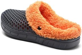 img 3 attached to PHILDA Men's Breathable Outdoor 👟 Walking Slippers, Ideal Mules & Clogs