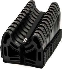img 4 attached to 🚽 Enhance Sewer System Performance with Camco 30ft 43061 Sidewinder Plastic Sewer Hose Support - Black