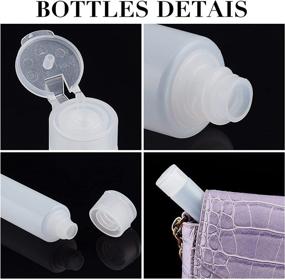 img 2 attached to 🧴 BENECREAT Squeezable Refillable Containers for Toiletries