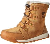 👢 детские ботинки из замши sorel kids whitney ii (малыш/маленький ребенок/большой ребенок) логотип