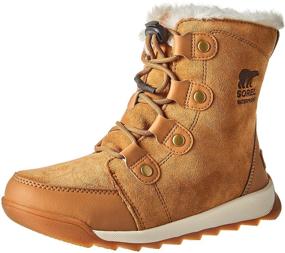 img 4 attached to 👢 Детские ботинки из замши Sorel Kids Whitney II (малыш/маленький ребенок/большой ребенок)