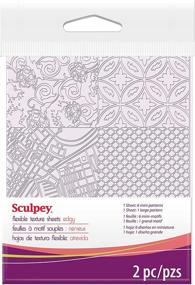 img 1 attached to 🎨 Polyform Sculpey Texture Sheet ASTM009 - Edgy Design