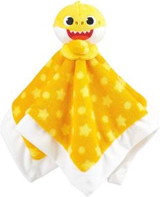 img 4 attached to 🦈 WowWee Pinkfong Baby Shark Official Lovey: Yellow Plush for Your Baby Shark Fan
