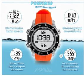 img 1 attached to 🏃 Ultimate Sports Wrist Watch: Digital Multifunction Women's Watch for Active Lifestyles