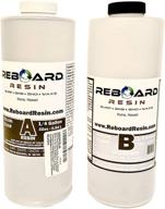 reboard resin: high-quality crystal clear epoxy resin for skateboard, snowboard, surfboard &amp; wakeboard upcycling projects. refresh and preserve iconic memorabilia with reboard resin epoxy logo