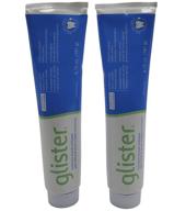 🦷 amway glister multi-action fluoride toothpaste - twice the power for dental health! logo