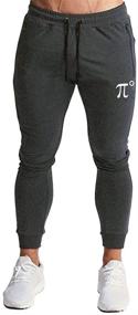 img 3 attached to Wangdo Joggers Sweatpants Workout Training Men's Clothing