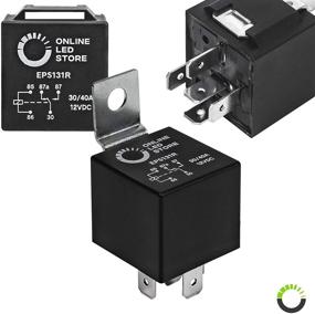 img 3 attached to 🏎️ High-Performance 10 Pack Bosch Style 5-Pin 12V Relay Switches [SPDT] [30/40 Amp] for Auto Fan Cars - 12 Volt Automotive Relays