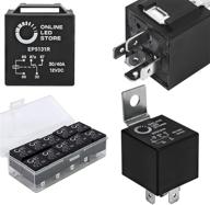 🏎️ high-performance 10 pack bosch style 5-pin 12v relay switches [spdt] [30/40 amp] for auto fan cars - 12 volt automotive relays logo