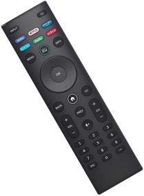 img 2 attached to Enhance Your Vizio Smart TV Experience: XRT140 Universal Remote Control Replacement with APP Buttons for Vudu, Netflix, Primevideo, Xumo, Hulu, Redbox, Watchfree