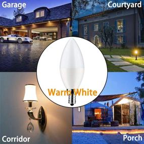 img 2 attached to 🏬 Garage Indoor Outdoor Sensor - Candelabra