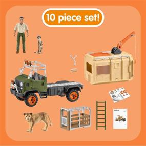 img 1 attached to Обучающий игровой набор Schleich Animal из 10 предметов