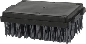 img 2 attached to 🔥 Ultimate BBQ Cleaning Solution: Charcoal Companion Dual Handle Monster Grill Brush with Safe-Scrub Nylon Bristles and Grill Scraper Replacement Head CC4127