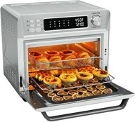 🍳 joyoung 25qt air fryer toaster oven 1700w with 14 preset functions - convection oven oil-less, full-metal structure & dualwall glass - includes recipes logo