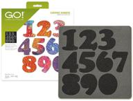accuquilt fabric cutting carefree numbers logo