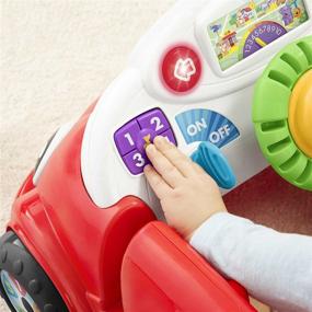 img 2 attached to 🚗 Fisher-Price Laugh & Learn Crawl Around Car - Захватывающий стационарный игровой центр для младенцев и малышей на Amazon!