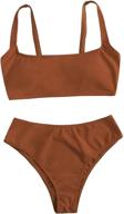 sweatyrocks womens swimwear: trendy waisted swimsuits for stylish women logo