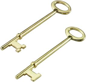 img 4 attached to Lucky Line Combo Skeleton Key 1 Flat 1 🔑 Notch Tip, 2 Pack (87202) - Improved SEO-friendly Product Name