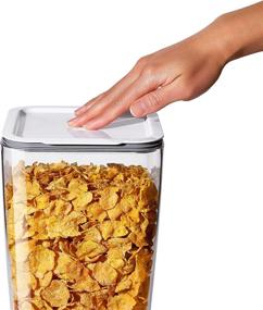 img 2 attached to 🥣 OXO Good Grips Cereal Dispenser for Countertop Convenience