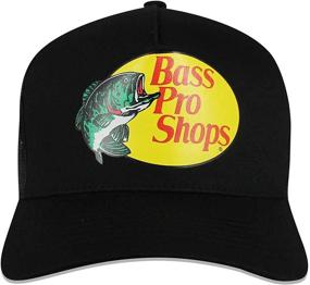 img 3 attached to Bass Pro Shops Men's Trucker Hat Mesh Cap - All Size Snapback Closure - Perfect for Hunting & Fishing