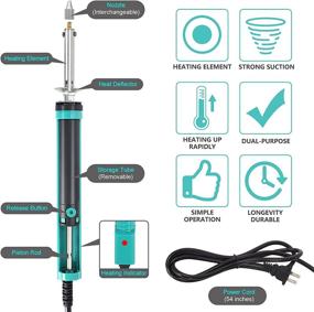 img 3 attached to Efficient Electric Desoldering: Automatic Handheld Appliance for Precision Electronics