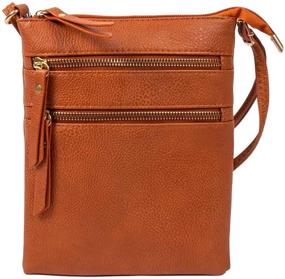 img 3 attached to Casual Functional Pocket Double Crossbody Women's Handbags & Wallets