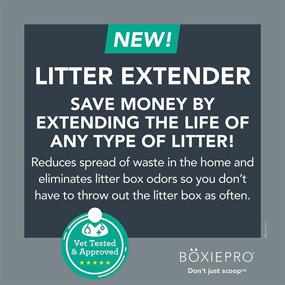 img 2 attached to 🐾 BoxiePro Scoop & Spray Litter Extender: Maximize Savings & Prolong Litter Lifespan - Advanced Litter Sanitizer - Ultimate Odor Control & Deodorizer - Unscented - Natural Solution