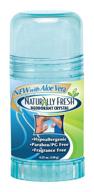 🌿 naturally fresh deodorant crystal blue stick with aloe vera - 3 pack, 4.25-ounce packages logo