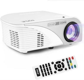 img 4 attached to 🎥 Pyle PRJG95: Compact 1080p Full HD Video Projector for Home Theater – Portable, Remote Control, HDMI & USB Inputs, LCD Led Lamp Display