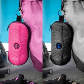 img 3 attached to 🕶️ BLUPOND Sunglasses Case: Premium Hanging Storage for Men's Eyewear & Accessories