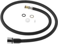 🚰 kohler 1056336-cp hose kit: enhanced braided spray with quick-connect logo