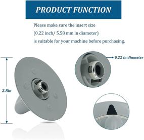 img 3 attached to 🕒 AMI Exact Replacement Timer Control Knob WE1M964 with Reinforced Metal Ring for GE Dryer - AP4980845 PS3487132