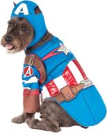 captain america pet costume: an 🐶 avengers assemble deluxe for your furry superhero! логотип