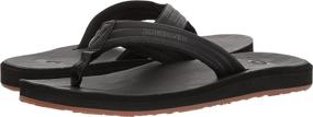 img 3 attached to Quiksilver Flip Flop Tan Pattern_1 Carver Nubuck