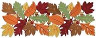 harvest leaves thanksgiving table runner логотип