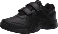 reebok womens cushion walking black logo