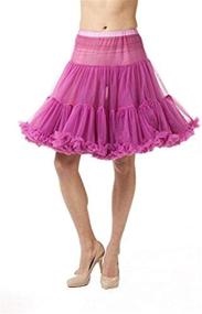img 1 attached to 👗 Rockabilly Women's Skirts: Malco Modes Knee Length Pettiskirt for trendy clothing