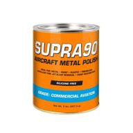 ✈️ supra90 aircraft metal polish (2lb) – removes jet blast & fuel stains, meets boeing & airbus requirements logo