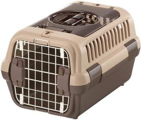 img 4 attached to 🐾 Convenient Richell Double Door Pet Carrier – Ideal Travel Solution for Small Dogs and Cats