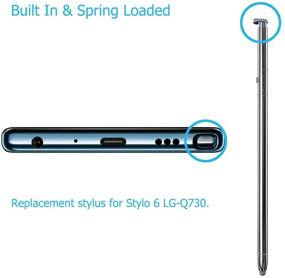 img 3 attached to Vimour Stylo 6 Stylus Pen Replacement - Blue Touch Pen Compatible with LG Stylo 6 LM-Q730 All Carriers