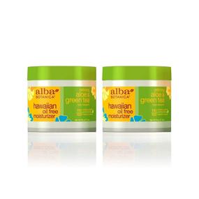 img 1 attached to 🌿 Alba Botanica Hawaiian Aloe & Green Tea Oil-Free Moisturizer - 3 oz (Pack of 2)