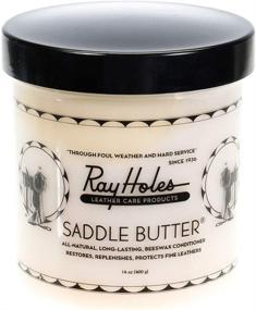img 1 attached to Ray Holes Saddle Butter: Enhance Your Saddles, Boots, Chaps, Gun Scabbards, Luggage, Holsters, Bridles, Tooled Leather, and More with this Pint-sized Solution