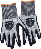 🧤 riffe holdfast cut resistant gloves large: ultimate hand protection for all-purpose applications логотип