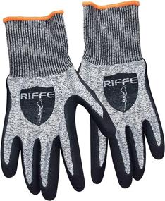 img 2 attached to 🧤 Riffe Holdfast Cut Resistant Gloves Large: Ultimate Hand Protection for All-Purpose Applications