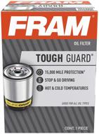 🔒 fram tough guard tg10060-1: расширенный масляный фильтр для инталлов замены через 15к миль логотип