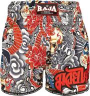 raja boxing muay thai shorts: premium mma, ufc, and kickboxing shorts for retro fighters логотип