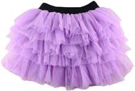 stylish wennikids girls' purple chiffon 👗 pettiskirt: perfect clothing for fashionable skirts & skorts logo